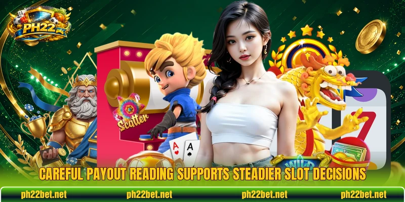 Careful payout reading supports steadier slot decisions