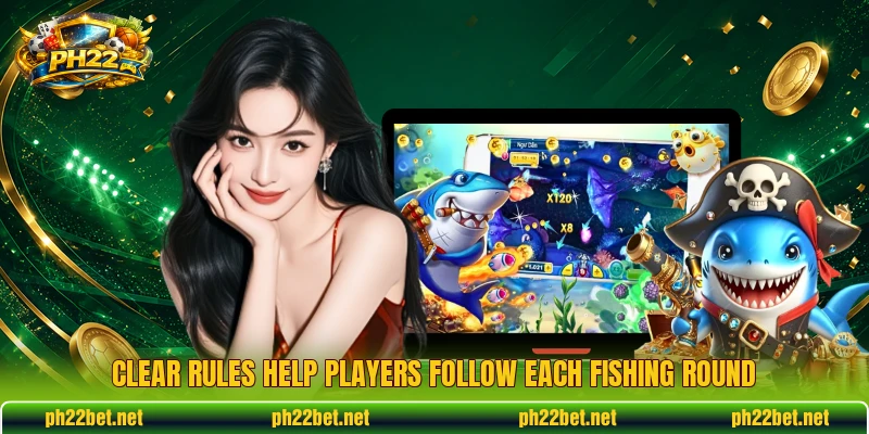 Clear rules help players follow each fishing round