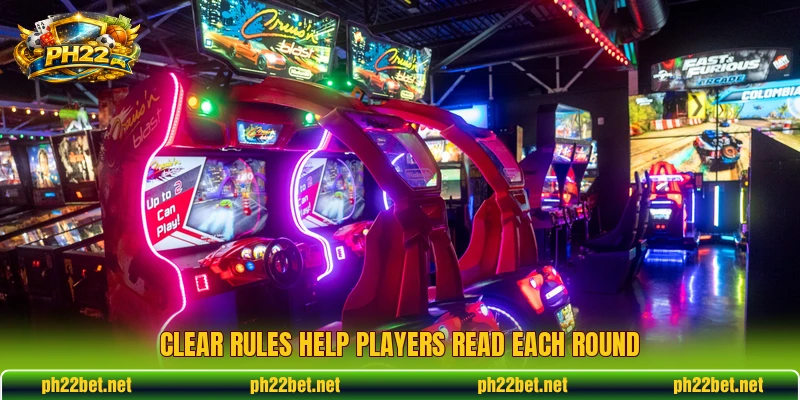 Clear rules help players read each round