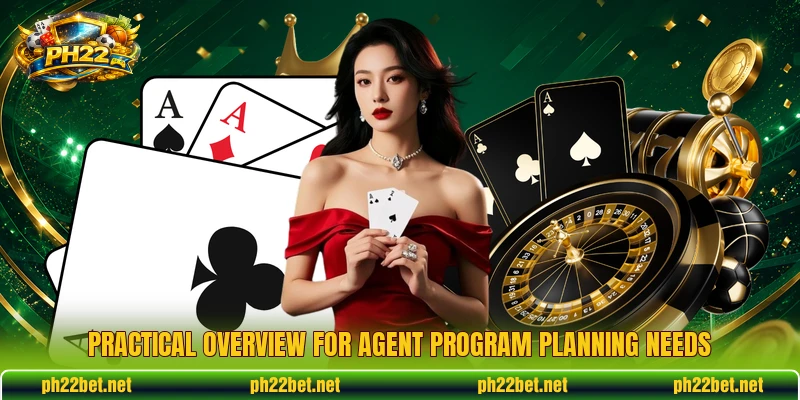 Practical overview for agent program planning needs Practical overview for agent program planning needs