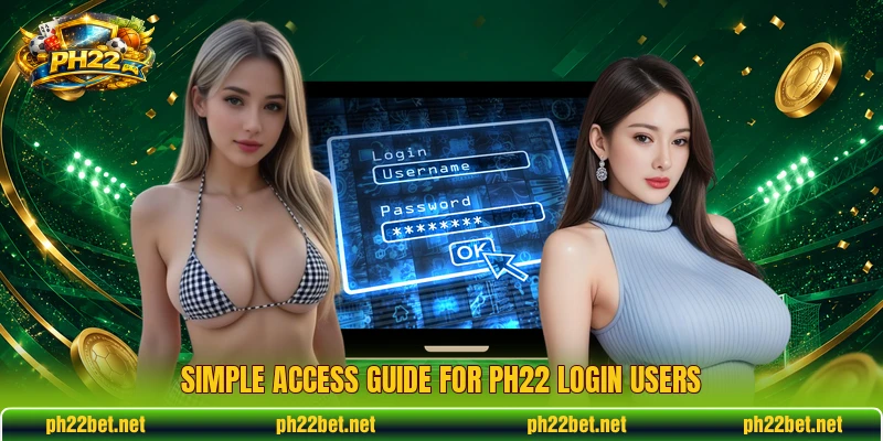 Simple access guide for PH22 login users Simple access guide for PH22 login users