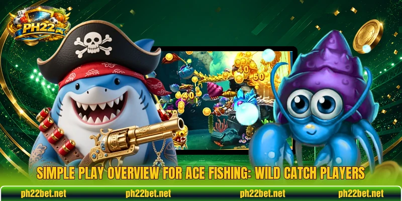 Simple play overview for Ace Fishing: Wild Catch players
