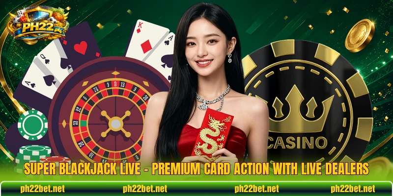 Super Blackjack Live – Premium Card Action With Live Dealers